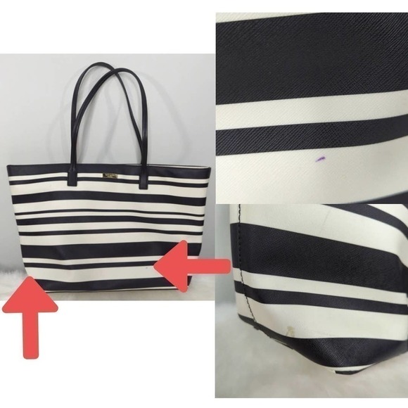Kate Spade Blake Avenue Striped Tote Bag - Picture 11 of 15